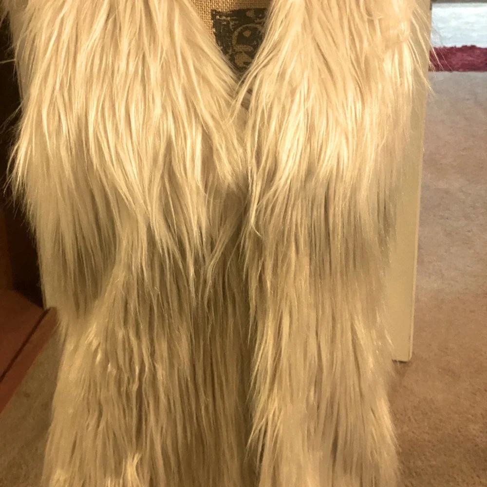 Faux Fur Vest. - Picture 1 of 8
